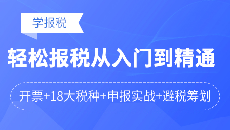 轻松报税从入门到精通